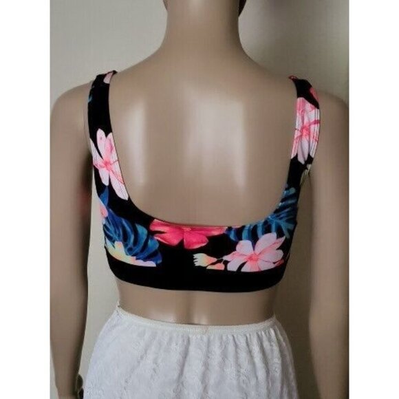 Victoria's Secret Pink ULTIMATE unluned floral multicolor Sport Bra X-SMALL XS - Picture 3 of 7